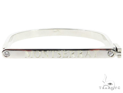 Custom Bezel Set Diamond Bracelet 45613 - Image 1