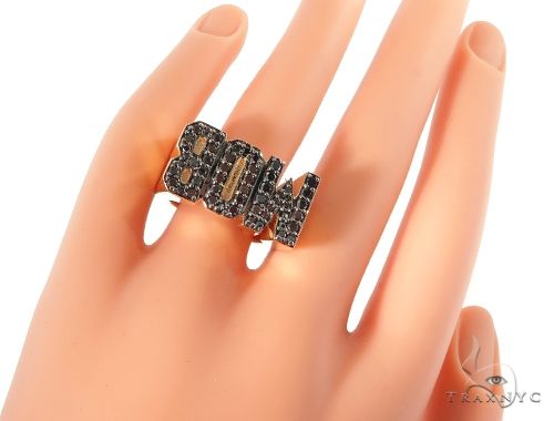 Custom Black Diamond 'MOB' Ring 64072 - Image 8