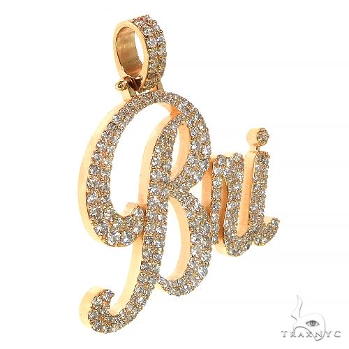 Custom Bri Diamond Pendant 68252 - Image 2
