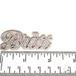 Custom Britt Diamond Name Pendant 67376 - Image 5