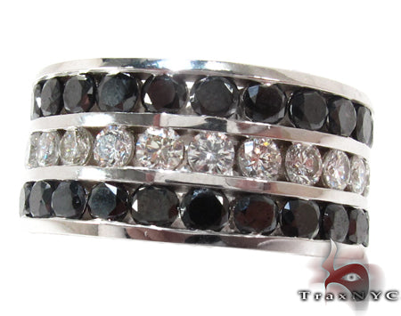 Custom Channel Diamond Ring 27888 - Image 4