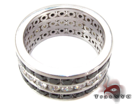 Custom Channel Diamond Ring 27888 - Image 5