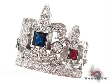 Custom Crown Ring 32946 - Image 4