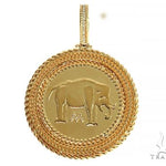 Custom Diamond Africanus Pendant 37734 - Image 3