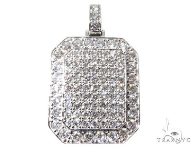 Custom Diamond Charm Pendant 64091 - Image 1