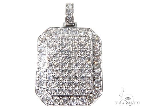 Custom Diamond Charm Pendant 64091 - Image 1