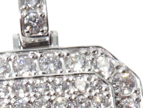Custom Diamond Charm Pendant 64091 - Image 3