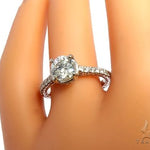 Custom Diamond Engagement Ring 64502 - Image 9