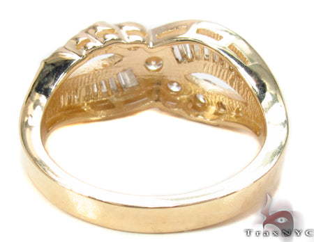 Custom Diamond Journey Ring 30978 - Image 6