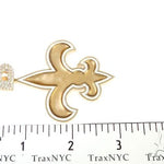 Custom Diamond Letter B Gold Saints Pendant 65228 - Image 8