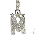 Diamond Initial M Pendant 63962 - Image 1