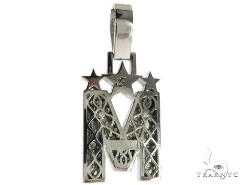 Diamond Initial M Pendant 63962 - Image 4