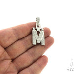 Diamond Initial M Pendant 63962 - Image 5