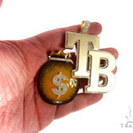 Custom Diamond Money Bag Pendant 64510 - Image 9