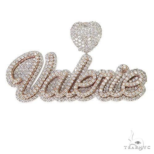 Custom Diamond Name Pendant 67374 - Image 1