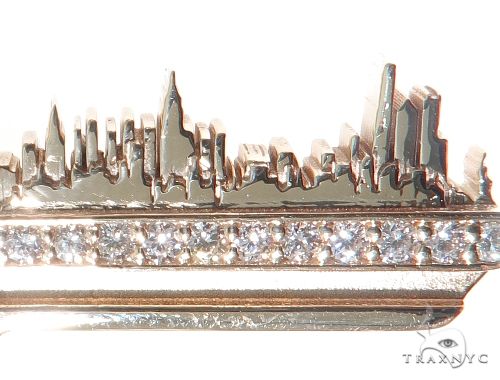 Custom Diamond New York Skyline Key Charm Pendant 64105 - Image 4