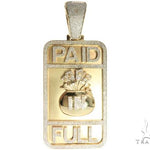Custom Diamond Pendant - Paid In Full 63921 - Image 1