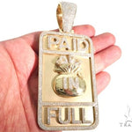 Custom Diamond Pendant - Paid In Full 63921 - Image 6