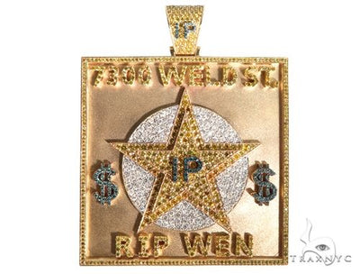 Custom Star RIP WEN Pendant 64002 - Image 1