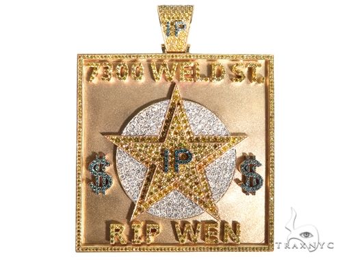 Custom Star RIP WEN Pendant 64002 - Image 1