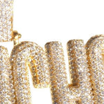 Custom Flower-Set-Diamond 'PUNCHO' Pendant 64089 - Image 5