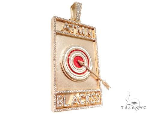 Custom Diamond Pendant 64106 - Image 2