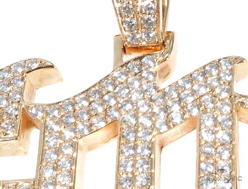 Custom Diamond Pendant 64176 - Image 5