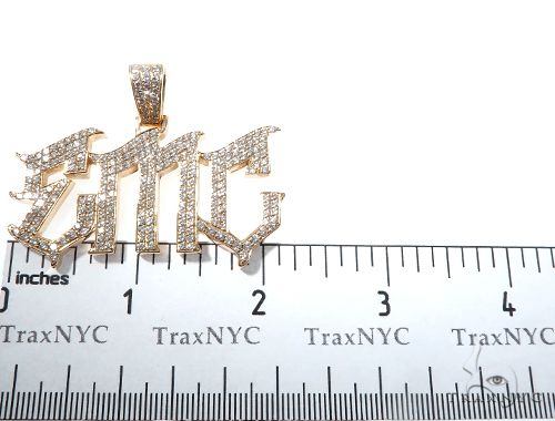 Custom Diamond Pendant 64176 - Image 7