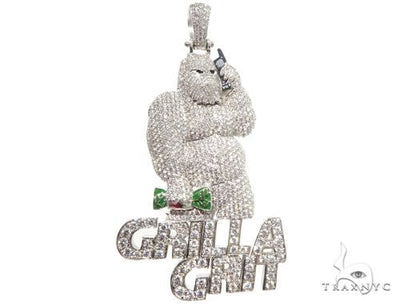 Custom Diamond Pendant 64184 - Image 1