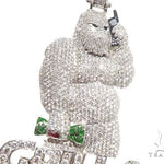 Custom Diamond Pendant 64184 - Image 5