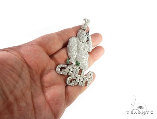 Custom Diamond Pendant 64184 - Image 9