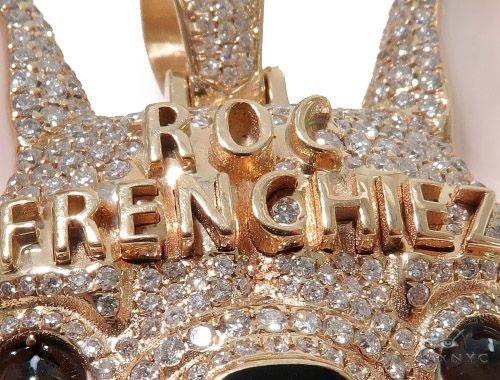 Custom Diamond Pendant 64216 - Image 4