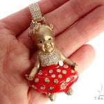 Custom Diamond Pendant 64794 - Image 5