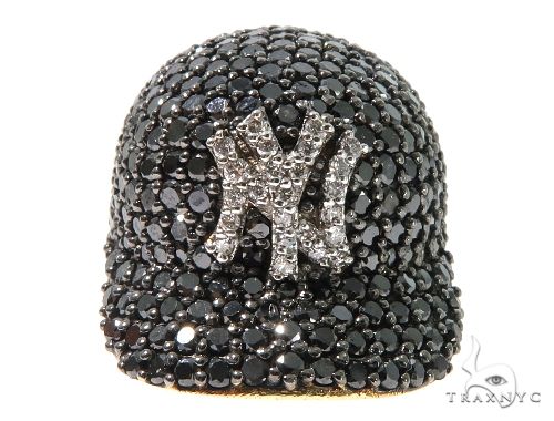 Custom Diamond Pendant Baseball Cap 64023 - Image 2