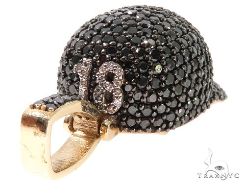 Custom Diamond Pendant Baseball Cap 64023 - Image 3