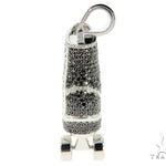 Custom Diamond Roller Skate Pendant 56541 - Image 10
