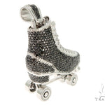Custom Diamond Roller Skate Pendant 56541 - Image 11