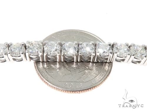 Custom Diamond Tennis Chain 24 Inches 6mm   64755 - Image 3