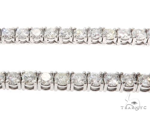 Custom Diamond Tennis Chain 24 Inches 6mm   64755 - Image 4