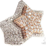 Custom Diamond Two Tone Star Ring 64751 - Image 1