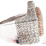 Custom Diamond Two Tone Star Ring 64751 - Image 4