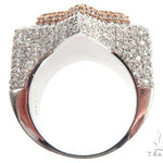 Custom Diamond Two Tone Star Ring 64751 - Image 5
