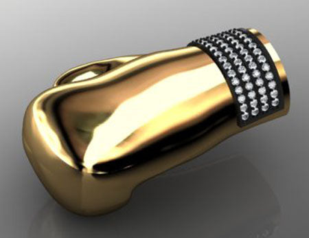 Custom Glove  Pendant 32727 - Image 12