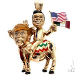 Custom Gold Pendant Caricature 64215 - Image 1