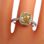 Custom Halo Diamond Engagement Ring 64487 - Image 10