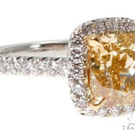 Custom Halo Diamond Engagement Ring 64487 - Image 4