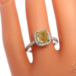 Custom Halo Diamond Engagement Ring 64487 - Image 9