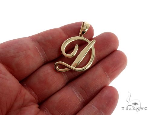 Custom Initial 'D' Pendant 64140 - Image 4