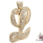 Custom Initial L Pendant 32826 - Image 5