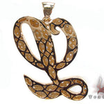 Custom Initial L Pendant 32826 - Image 6